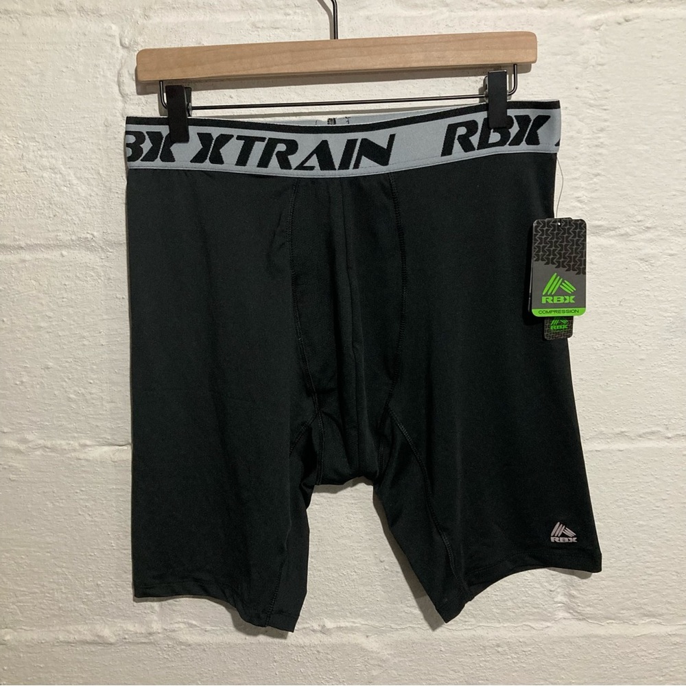 NWT RBX Black Compression Shorts- Size L